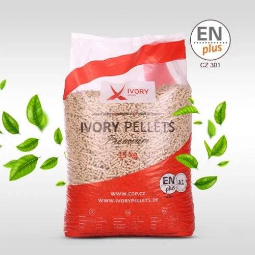 Drevené pelety IVORY PELLETS Premium, ENplus A1, 1 050 kg