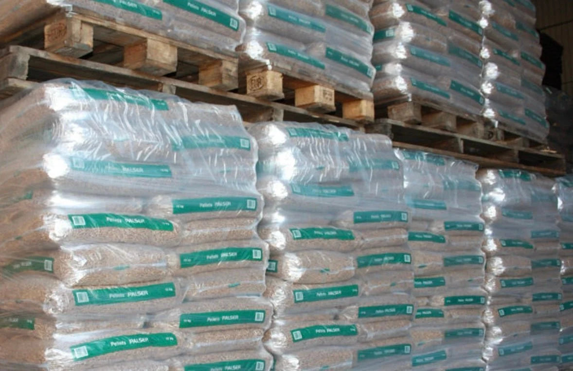 Drevené pelety Palser – Paleta 100 vriec po 15 kg (1 500 kg)
