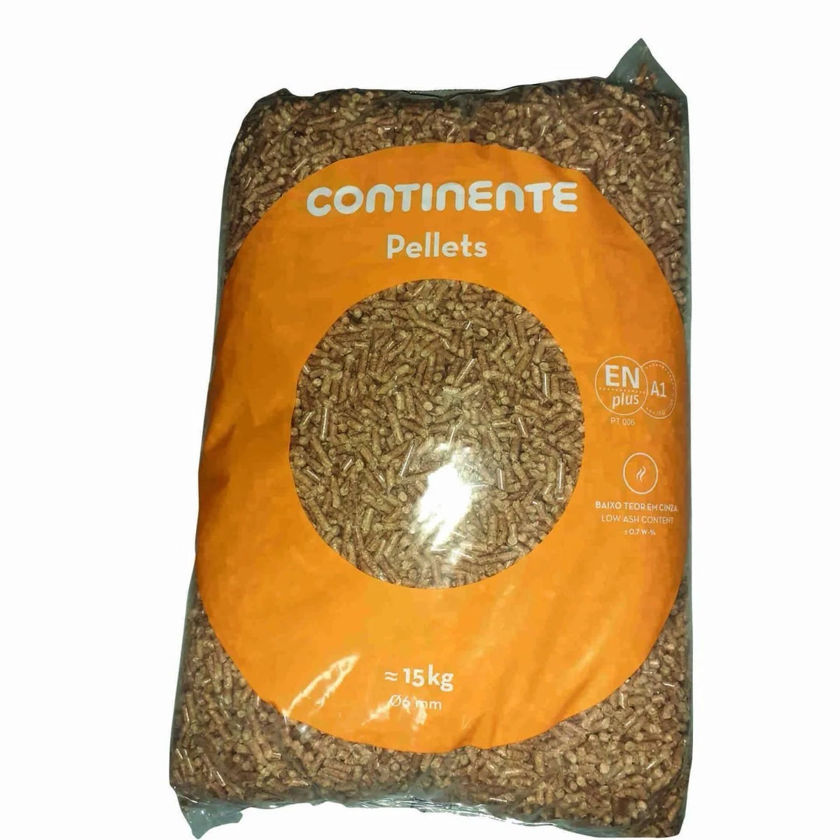 Drevené pelety Continente – Paleta 100 vriec po 15 kg (1 500 kg)