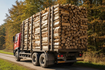 Palivové drevo – Bukové guľatiny, prirodzene sušené, kamiónová dodávka 60 m³